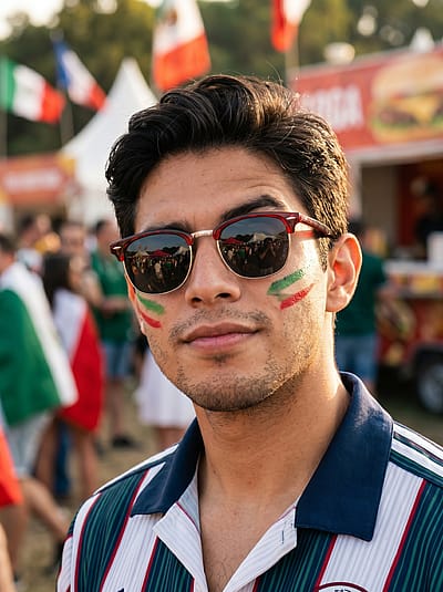 World Cup AI photo style